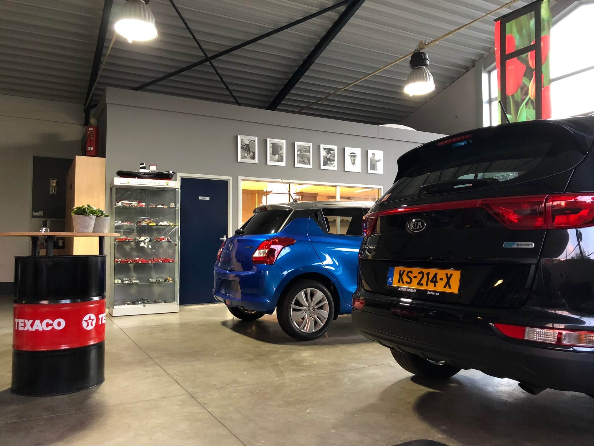 Garage Verstappen in Someren in de jaren 80