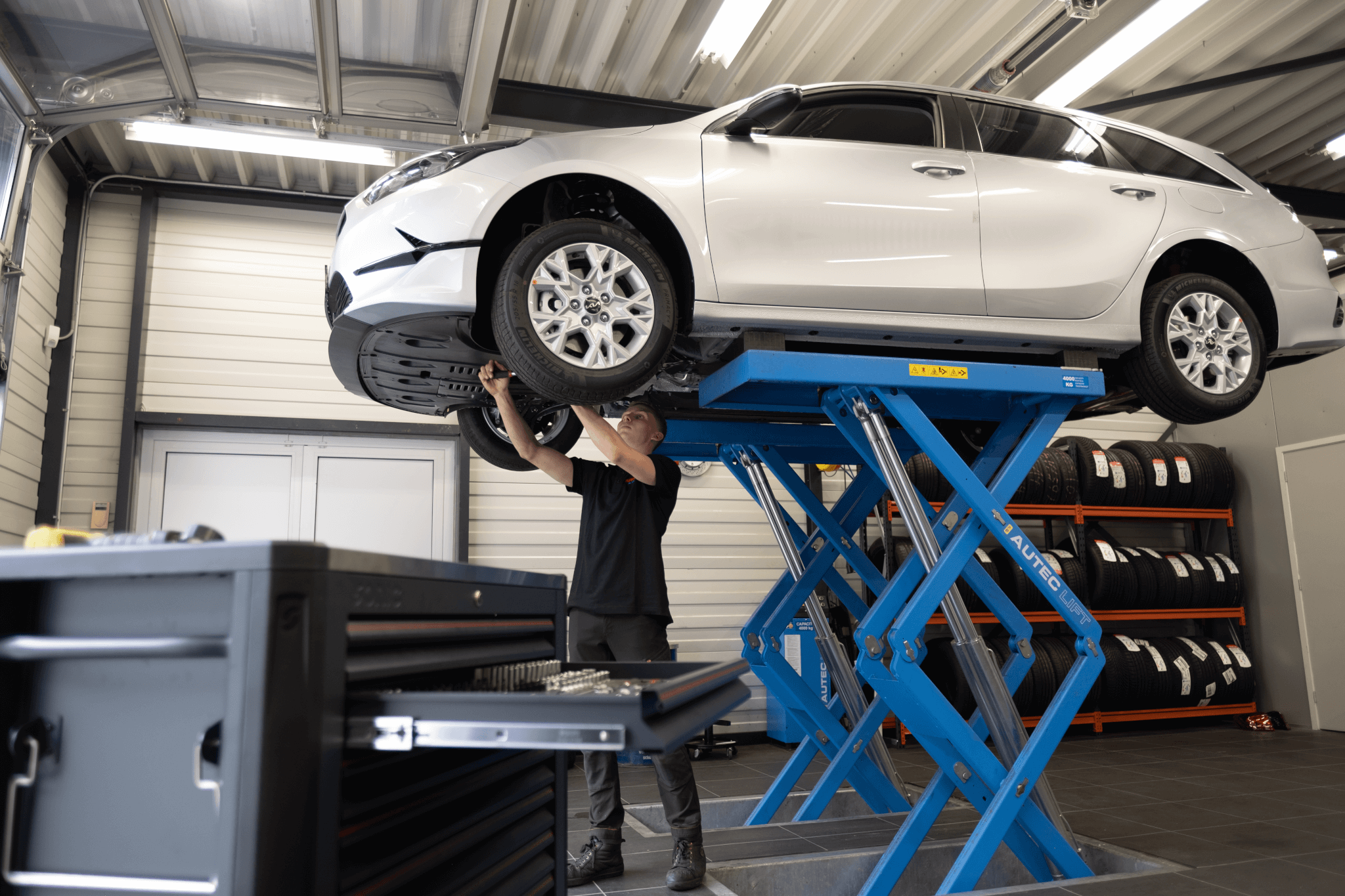 Het team van Autobedrijf Auto Sinnema in Someren